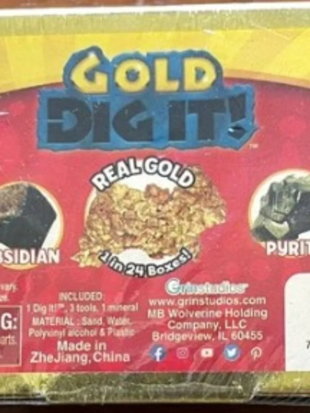 Gold Dig It! Kids Activity Age 5+